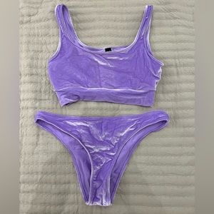Velvet triangl bikini